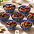 Kit de Tigelas de Cerâmica 14 cm Decorado Cumbuca Vasilha 6 Peças Sofisticado Bowl de Cerâmica Folia - Imagem 7