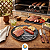Kit 6 e 12 Prato Raso Para Churrasco em Porcelana Preto Tramontina - Imagem 7