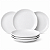 Kit 6 Pratos Raso de Jantar Tramontina Linha Leonora Branco em Porcelana - Imagem 6