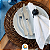 Kit 6 Pratos de Sobremesa Tramontina Linha Leonora Branco em Porcelana - Imagem 8