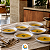 Kit 6 Pratos Fundos Branco Tramontina Linha Leonora em Porcelana - Imagem 9