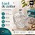 Açucareiro de Vidro Delicado com Colher de Acrílico Mesa Posta Cristal 210ml - Imagem 8