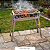 Churrasqueira de Espetinhos Aço Inox 430 Resistente 60x25 Limousin Carvão Grelha - Imagem 2