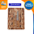 Tabua de Carne Grande Tramontina Madeira Pesada Churrasco Retangular 45cmx34cm + Kit Churrasco - Imagem 1