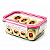 Conjunto 5 Pote Vidro Hermético Borossilicato Jogo Kit Marmita Forno Microondas Freezer Valvula de Vapor - Imagem 3