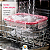 Conjunto 5 Pote Vidro Hermético Borossilicato Jogo Kit Marmita Forno Microondas Freezer Valvula de Vapor - Imagem 4