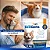Kit 2 Areias para Gato Silica 1,6kg Cristais Finos Higiênica Premium Sanitária - Imagem 2