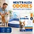 Kit 2 Areias para Gato Silica 1,6kg Cristais Finos Higiênica Premium Sanitária - Imagem 6
