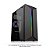 Gabinete Gamer Preto Home Tech GE3202 com Lateral Acrílica Fumê - Imagem 1