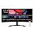 Monitor LG MyView Smart Tela curva 34" QuadHD 2K 21:9, WebOS, Air Play, Screen Share, Bluetooth, ThinQ Home - 34SR60QC-B - Imagem 1