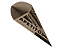 Cone com Suporte de Molho para Frituras - Pacote com 100 unidades #desconto - Imagem 2