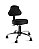 Cadeira Mocho Plus- Branco- Base Cromado - Imagem 5