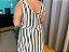Vestido Longo Listrado Plus Size - Imagem 7