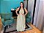 Vestido Longo Listrado Plus Size - Imagem 1