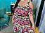 Vestido Estampado  Alcinha Ombro Caído Plus Size - Imagem 4