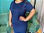 Vestido Canelado De Manga Plus Size - Imagem 5