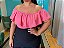 Body Canelado Ciganinha Com Babado Plus Size - Imagem 7