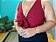 Body Canelado Amarração No Decote Plus Size - Imagem 3