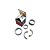 Jogo Bronzina Mancal Fusca Ext 250 Int Std Federal Mogul - Imagem 3