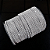 Strass Meia cana 6 mm   rolo com 50 mts - Imagem 3