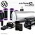 KIT 3 / AirRide Black + FlatTank 10mm | Volkswagen - Imagem 1