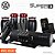 KIT 4 / AirRide Super Black 10 + Montado e Testado - 10mm | Volkswagen - Imagem 1