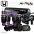 KIT 1 / AirRide Black - 8mm | Honda - Imagem 1