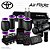 KIT 1 / AirRide Black - 8mm | Toyota - Imagem 1