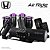KIT 2 / AirRide Black Montado e Testado + Cilindro de Alumínio - 8mm | Honda - Imagem 1