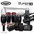 KIT 4 / AirRide Super Black 10 + FlatTank + Compressor 585xc | Jac - Imagem 1