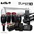 KIT 4 / AirRide Super Black 10 + FlatTank + Compressor 585xc | Kia - Imagem 1