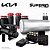 KIT 4 AirRide Super Black 10 + FlatTank + Compressor 585xc | Kia - Imagem 1