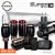 KIT 4 / AirRide Super Black 10 + FlatTank + Compressor 585xc | Nissan - Imagem 1