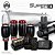 KIT 4 / AirRide Super Black 10 + FlatTank + Compressor 585xc | Citroën - Imagem 1