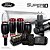KIT 4 / AirRide Super Black 10 + FlatTank + Compressor 585xc | Ford - Imagem 1