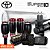 KIT 4 / AirRide Super Black 10 + FlatTank + Compressor 585xc | Toyota - Imagem 1