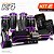 KIT 2 / K4 hardline Montado e Testado + AirRide Black + Cilindro de Alumínio - 8mm - Imagem 1