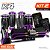 KIT 2 / K4 hardline Montado e Testado + AirRide Black + Cilindro de Alumínio - 8mm - Imagem 1