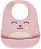 Babador De Silicone Com Pega Migalhas Gumy - Buba, Rosa, Tamanho único - Imagem 1