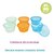 Pote para Armazenar Papinha 250ml - Buba, Azul - Imagem 3