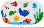 Tapete De Box Infantil Antiderrapante Para Banho Com Ventosas - Fundo do Mar, Buba - Imagem 2