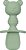 Kit Talheres Silicone Ursinho -Verde, Buba - Imagem 4