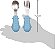 Kit Talheres em Silicone e Aço Inox - Buba, Dino, Azul - Imagem 5