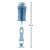 Escova para Mamadeira em Silicone - Buba, Azul - Imagem 6