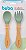 Kit Talheres em Silicone e Bambu - Buba, Verde - Imagem 4