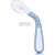 Colher Flexível em Silicone - Buba, Azul - Imagem 2