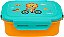 Lancheira Bento Box - Buba Zoo, Leão | Azul e Laranja - Imagem 2