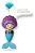 Brinquedo de Banho Sereia Treme-Treme - Buba, Roxo - Imagem 4