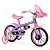 Bicicleta Infantil Aro 12, Minnie - Nathor - Imagem 1