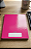 Caderno Brochura Universitário 96 Folhas D+ Rosa - Imagem 2